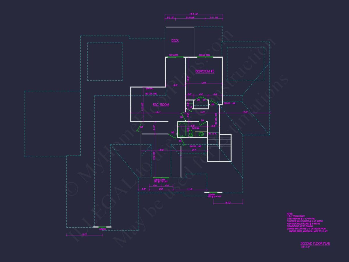 Beautiful house Floor Plan with CAD Architecture and Designs