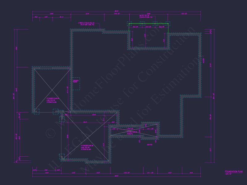 Beautiful house Floor Plan with CAD Architecture and Designs