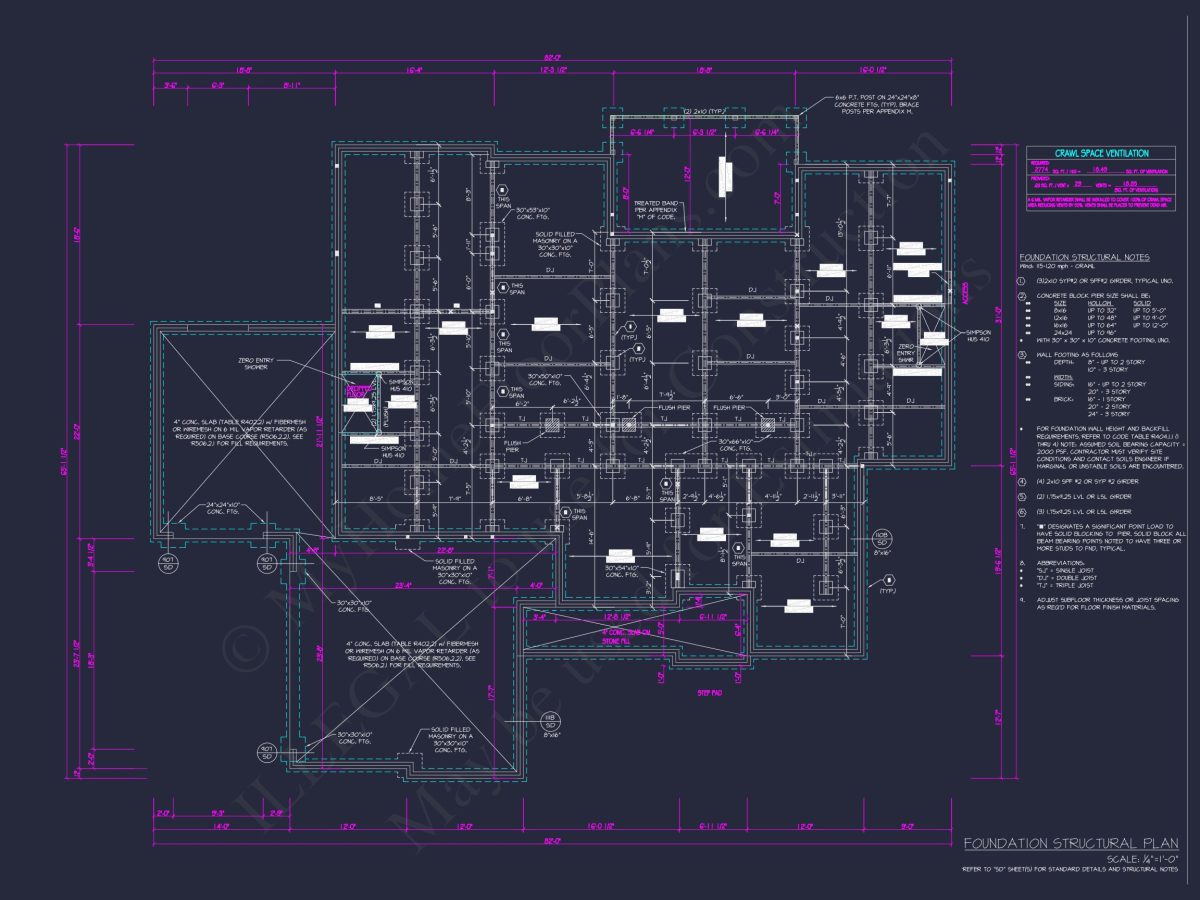 Beautiful house Floor Plan with CAD Architecture and Designs