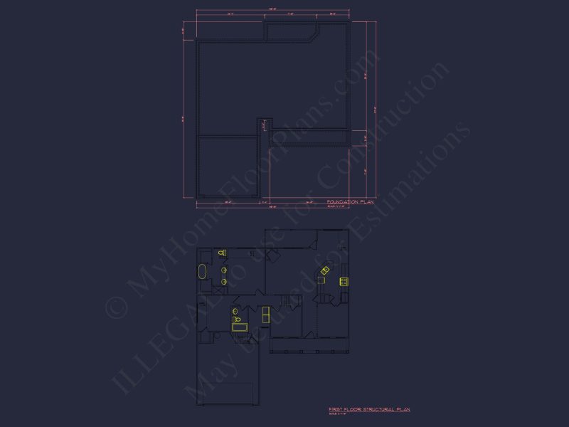 Beautiful house Floor Plan with CAD Designs & Blueprints