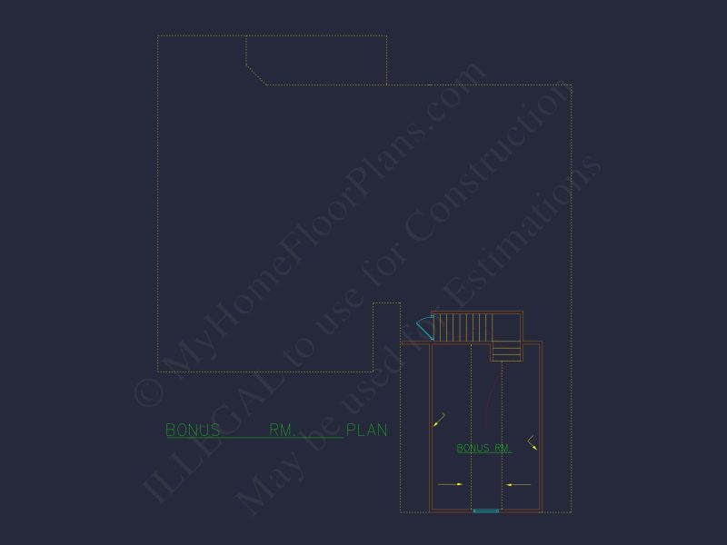 Beautiful house Floor Plan with CAD Designs & Blueprints