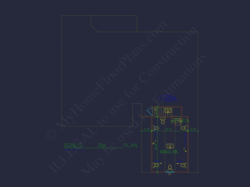 Beautiful house Floor Plan with CAD Designs & Blueprints