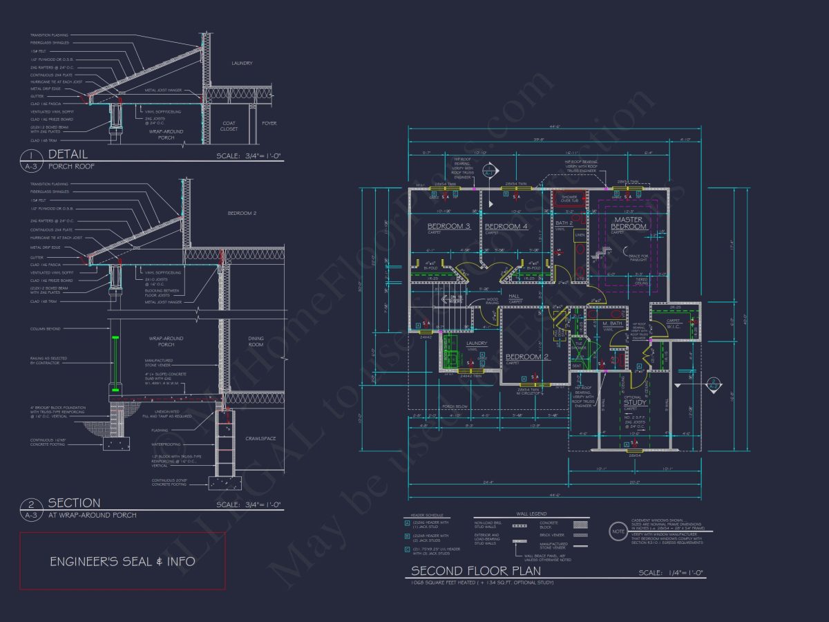 Beautiful house Floor Plan with CAD Designs and Architecture
