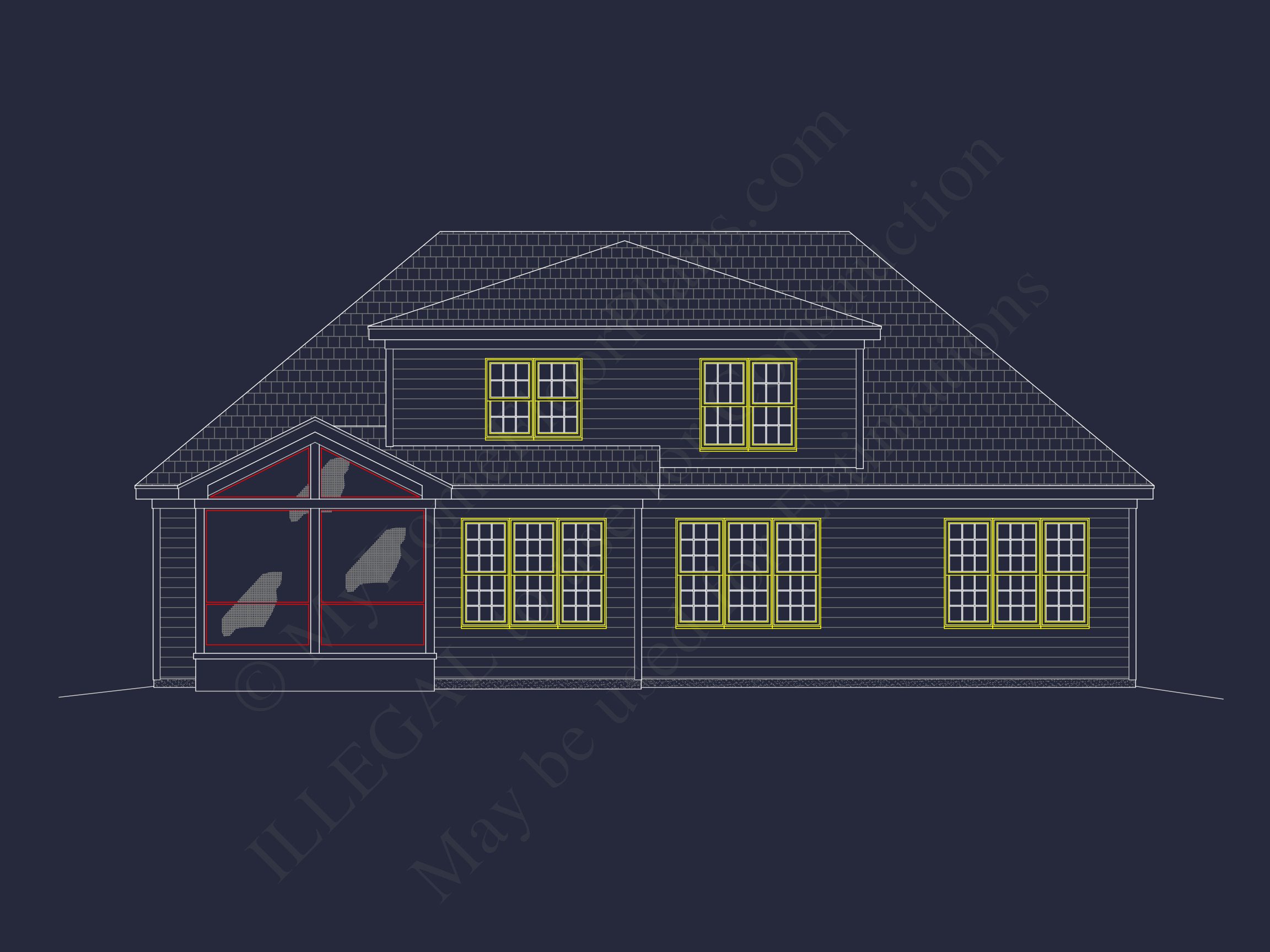 Beautiful house Floor Plan with CAD Designs and Blueprint