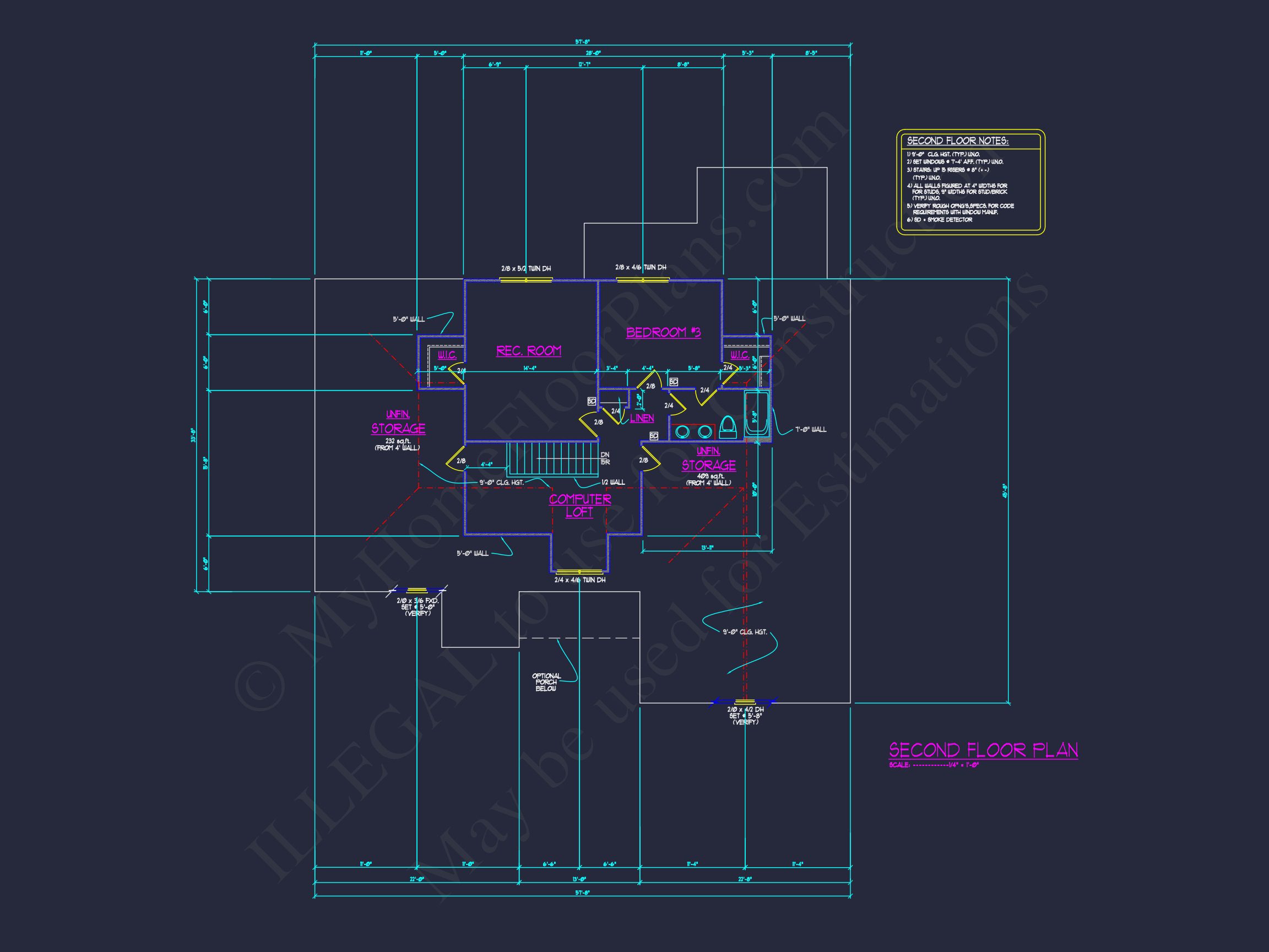 Beautiful house Floor Plan with CAD Designs and Blueprint