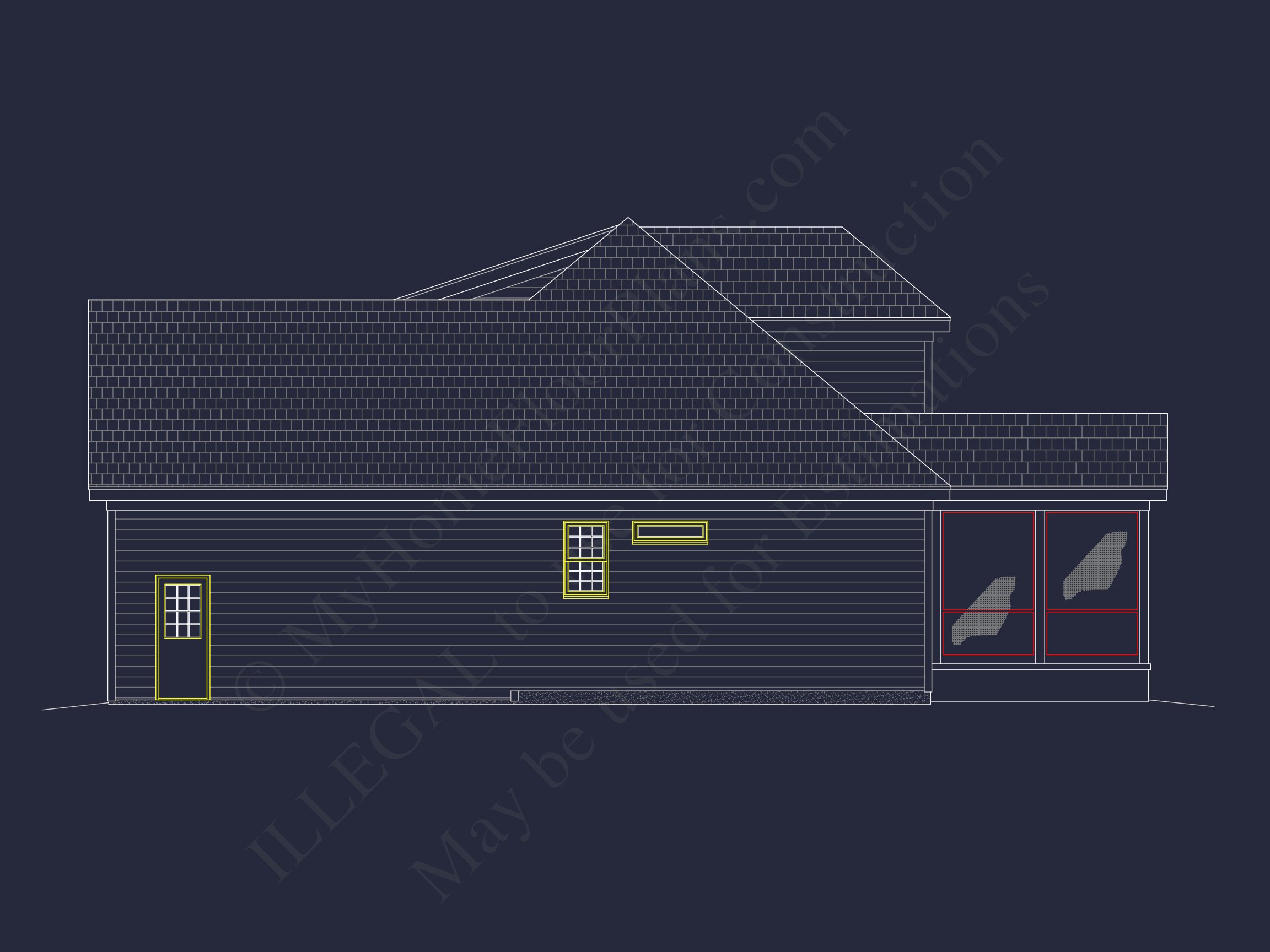 Beautiful house Floor Plan with CAD Designs and Blueprint