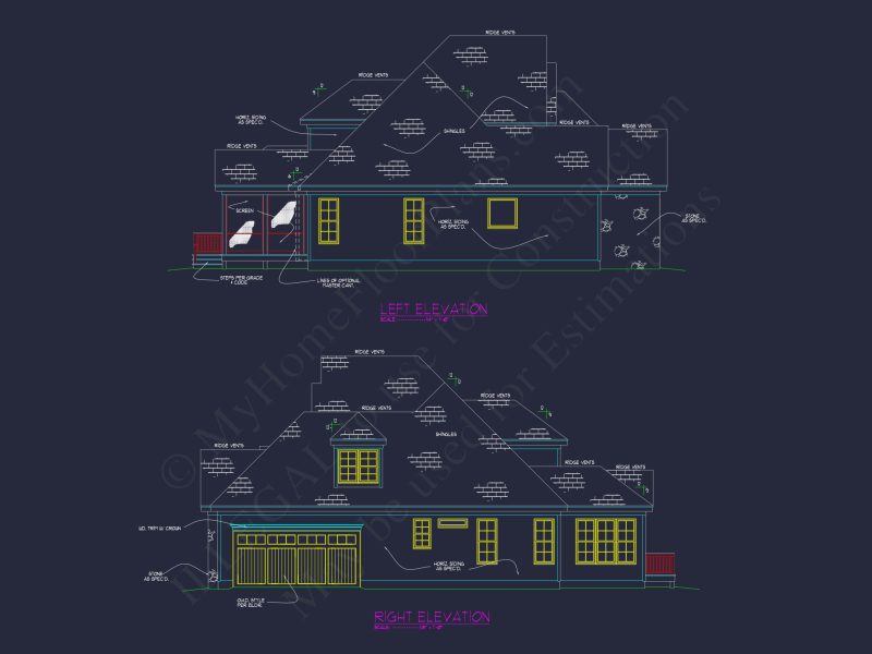Beautiful house Floor Plan with CAD Designs and Blueprints