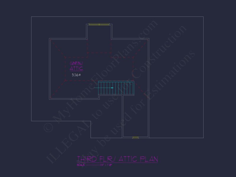 2.5 Story CAD Architectural Design