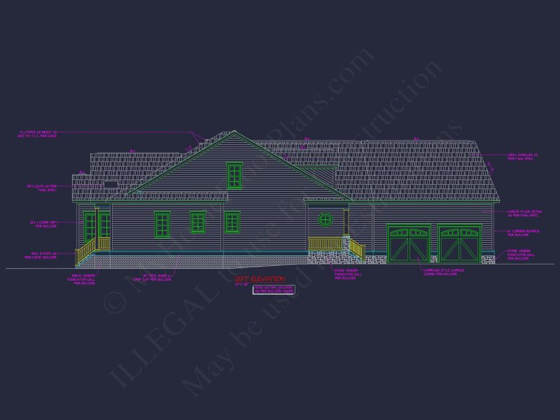 Beautiful house Plan Blueprint with CAD Designs and Floor Plan