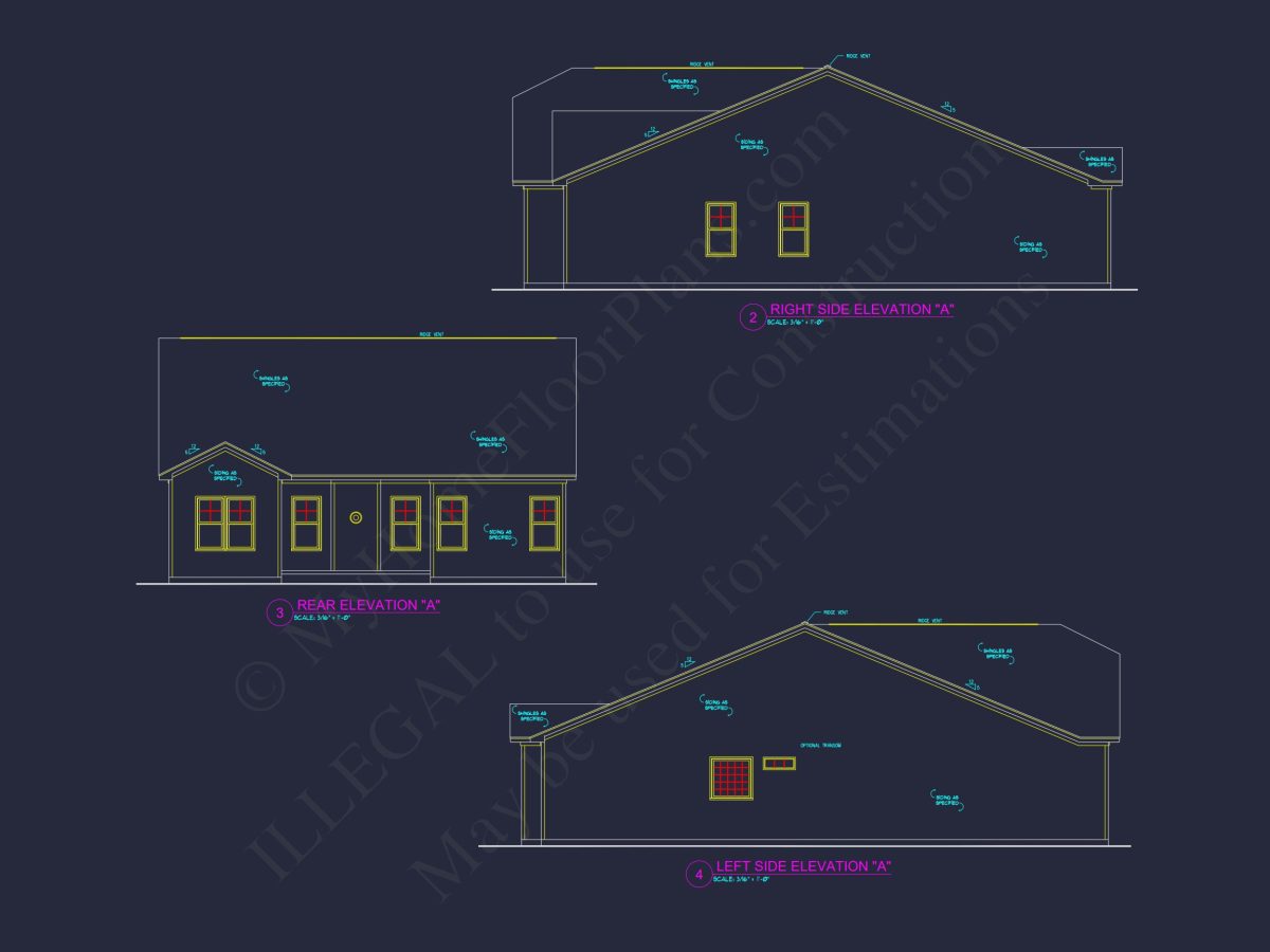 Beautiful house Plan: CAD Blueprints & Unique Architecture Designs