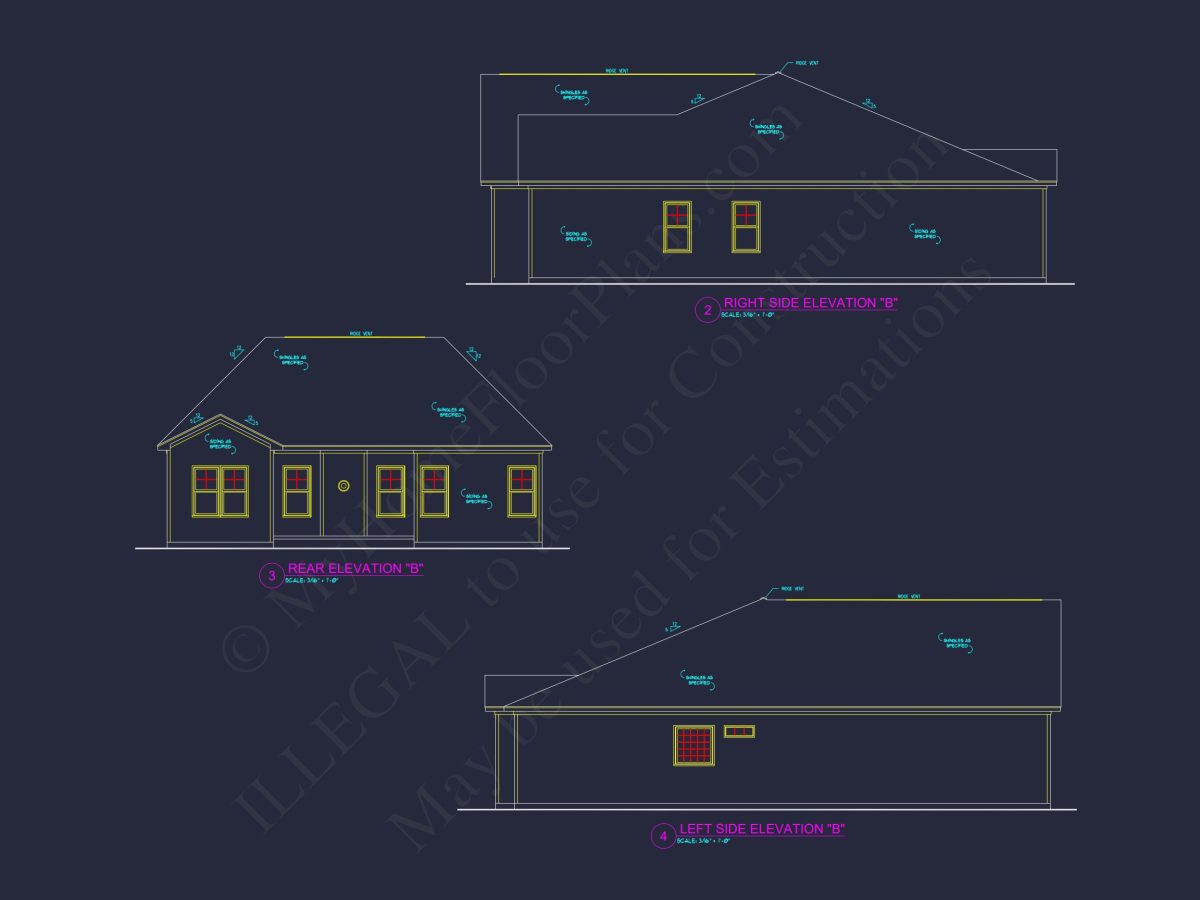 Beautiful house Plan: CAD Blueprints & Unique Architecture Designs