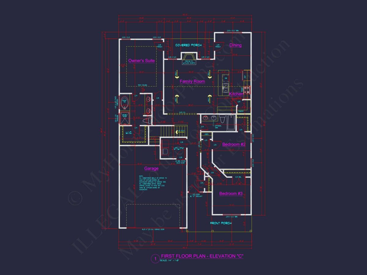 Beautiful house Plan: CAD Blueprints & Unique Architecture Designs