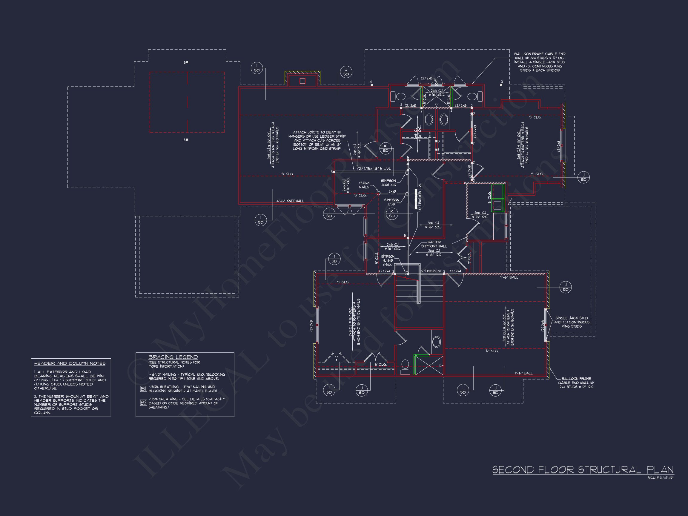 Beautiful house Plan: CAD Floor Designs for Spacious Living
