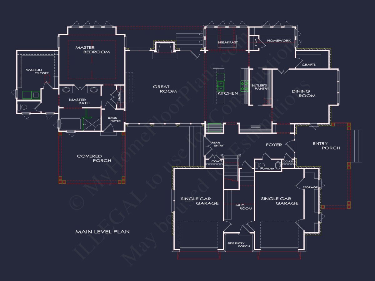 Beautiful house Plan: CAD Floor Designs for Spacious Living