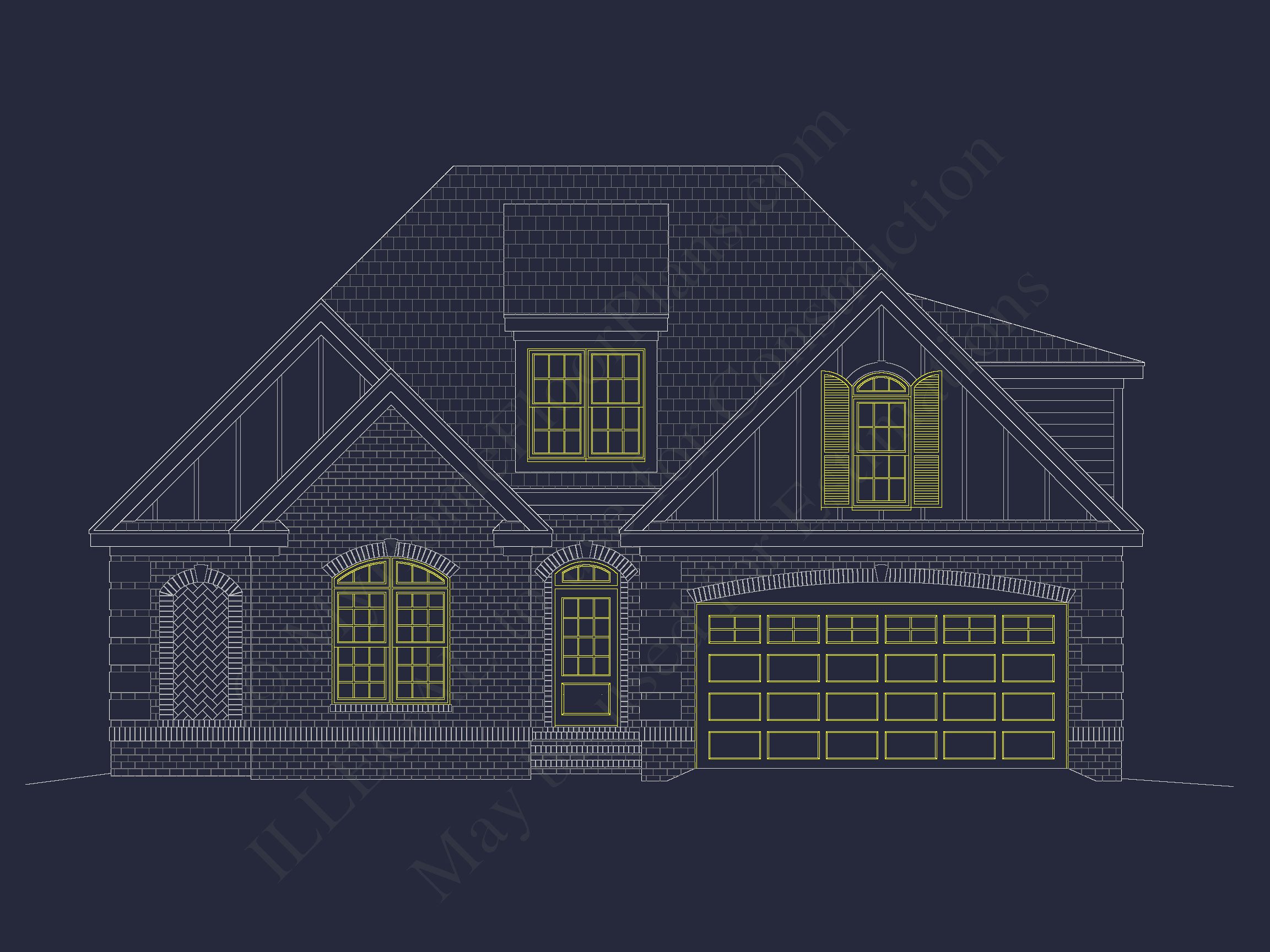 Beautiful house Plan Featuring 5 Beds,CAD Blueprints & Designs