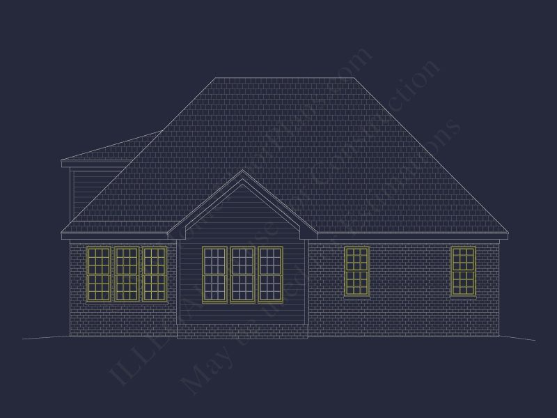 Beautiful house Plan Featuring 5 Beds, CAD Blueprints & Designs