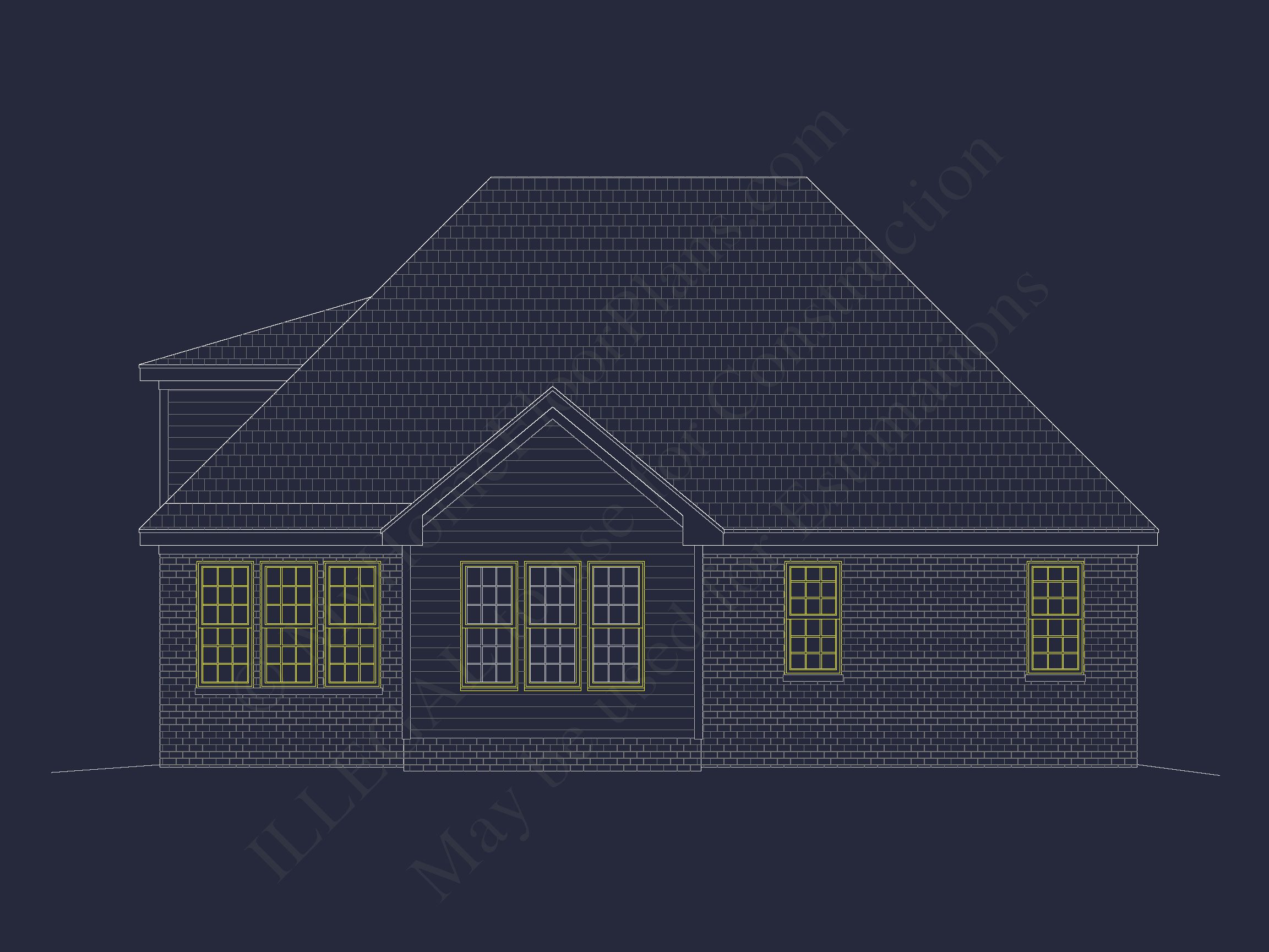 Beautiful house Plan Featuring 5 Beds,CAD Blueprints & Designs