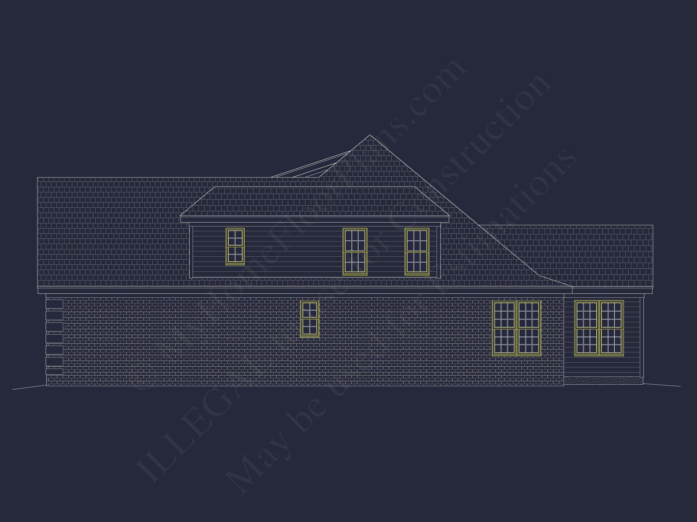 Beautiful house Plan Featuring 5 Beds,CAD Blueprints & Designs