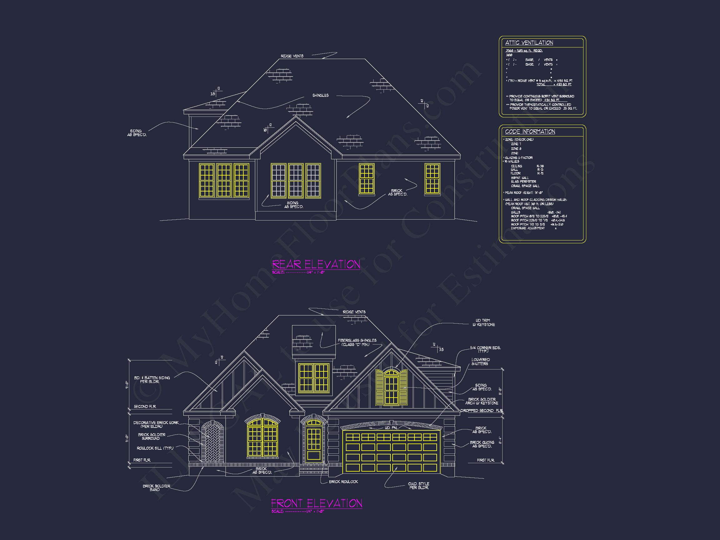 Beautiful house Plan Featuring 5 Beds,CAD Blueprints & Designs