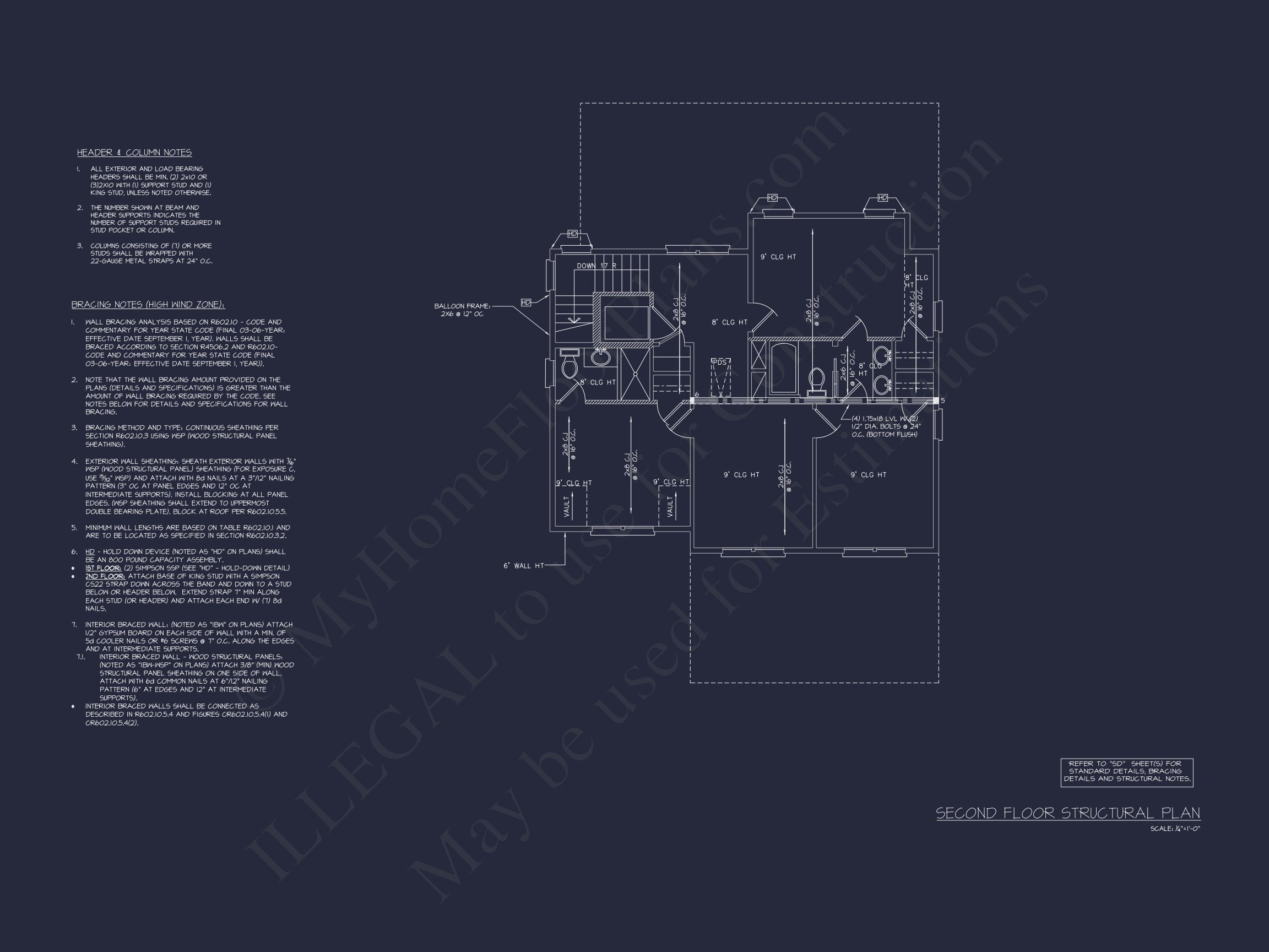 Beautiful Home Plan With Coastal Design and CAD Blueprints