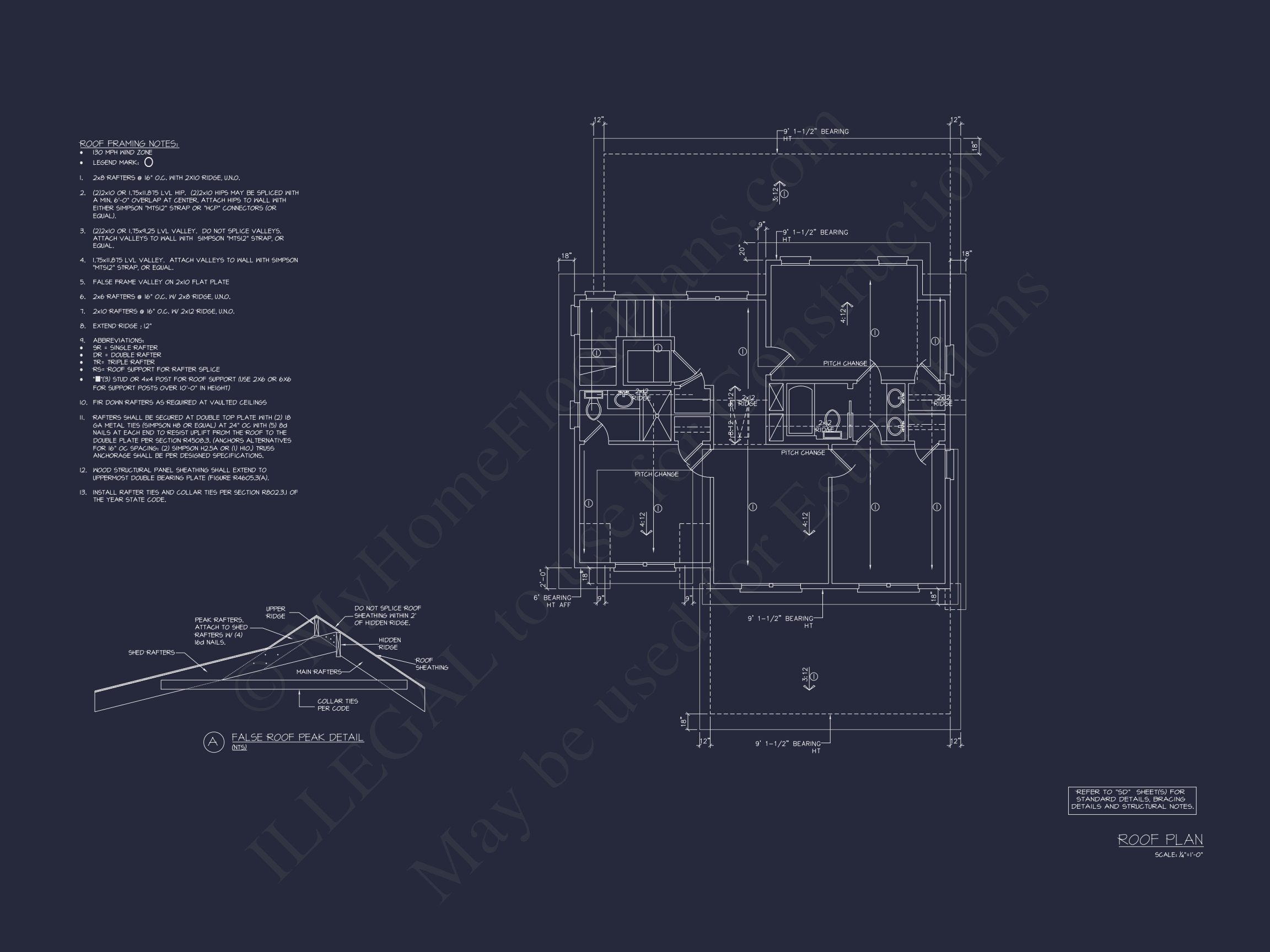 Beautiful Home Plan With Coastal Design and CAD Blueprints