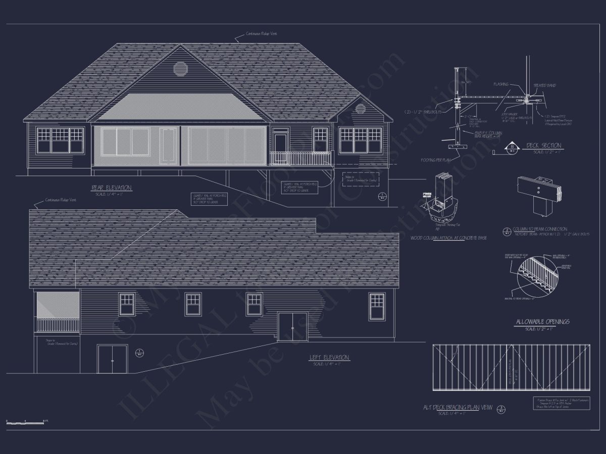 Beautiful house Plan with 1-Story Layout, CAD Designs & Features