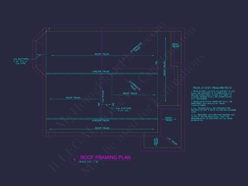 Beautiful house Plan with 2 Floors & CAD Architectural Design