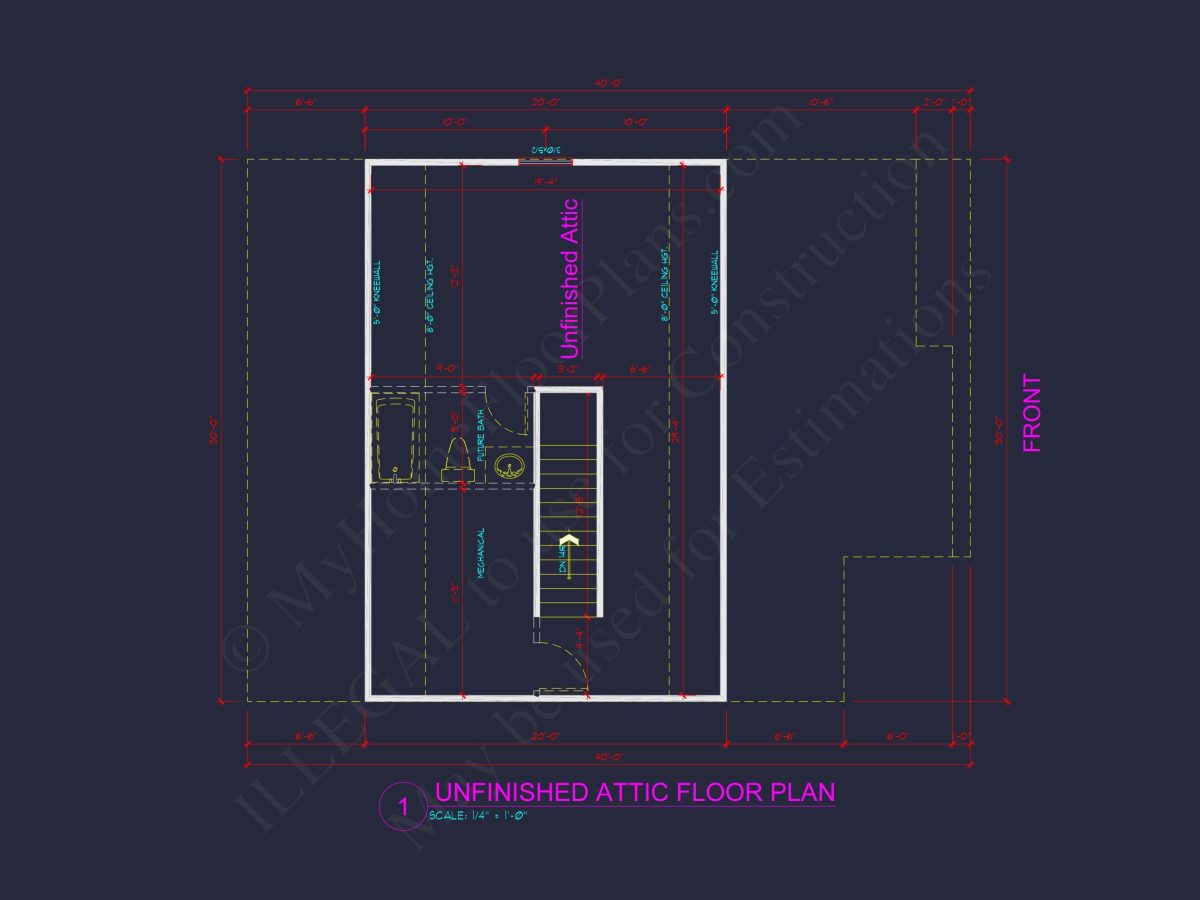 Beautiful house Plan with 2 Floors & CAD Architectural Design