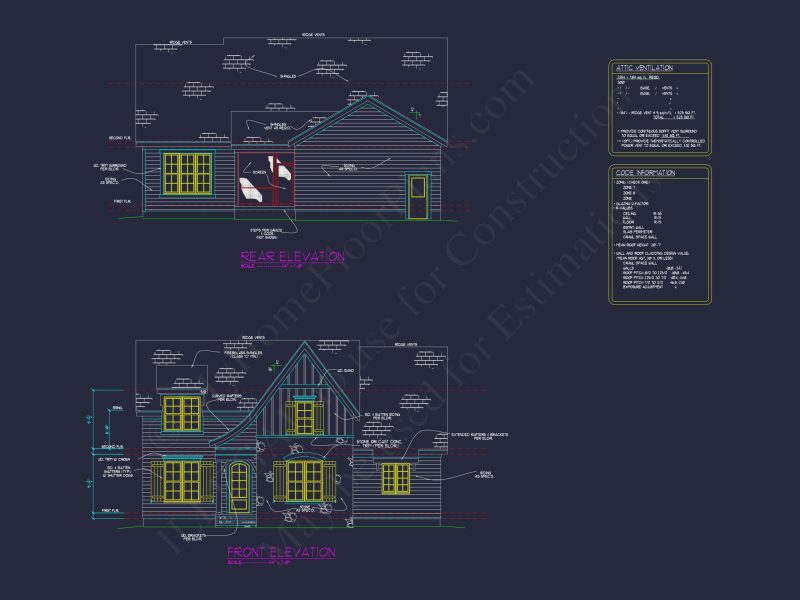 Beautiful house Plan with 2 Floors and Spacious Designs