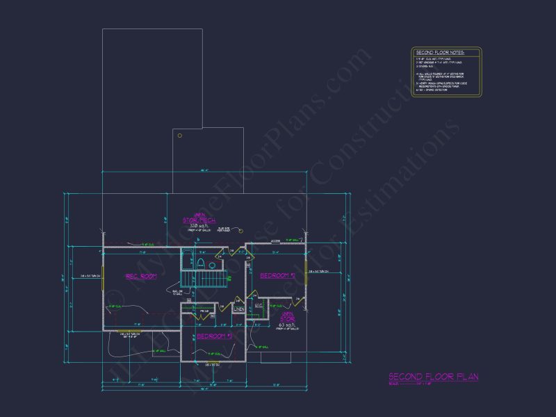 Beautiful house Plan with 2 Floors and Spacious Designs
