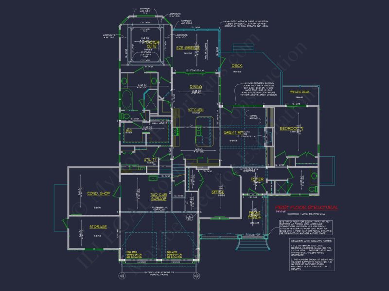 Beautiful house Plan with 2 Floors – Blueprint & CAD Designs