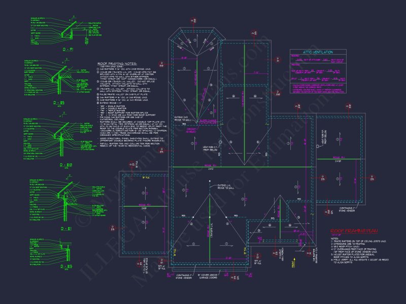 Beautiful house Plan with 2 Floors – Blueprint & CAD Designs