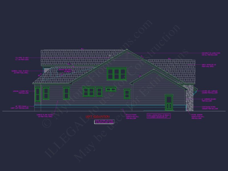 Beautiful house Plan with 2 Floors – Blueprint & CAD Designs