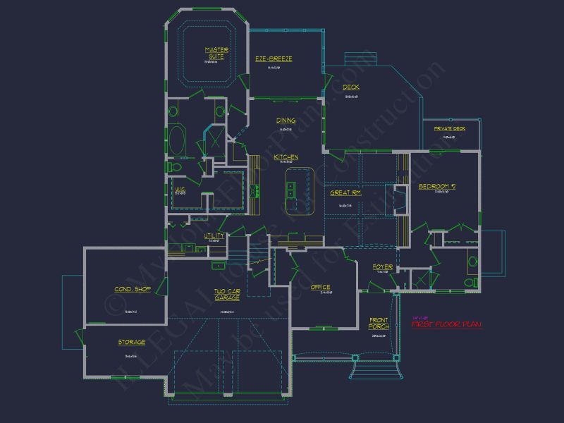 Beautiful house Plan with 2 Floors – Blueprint & CAD Designs