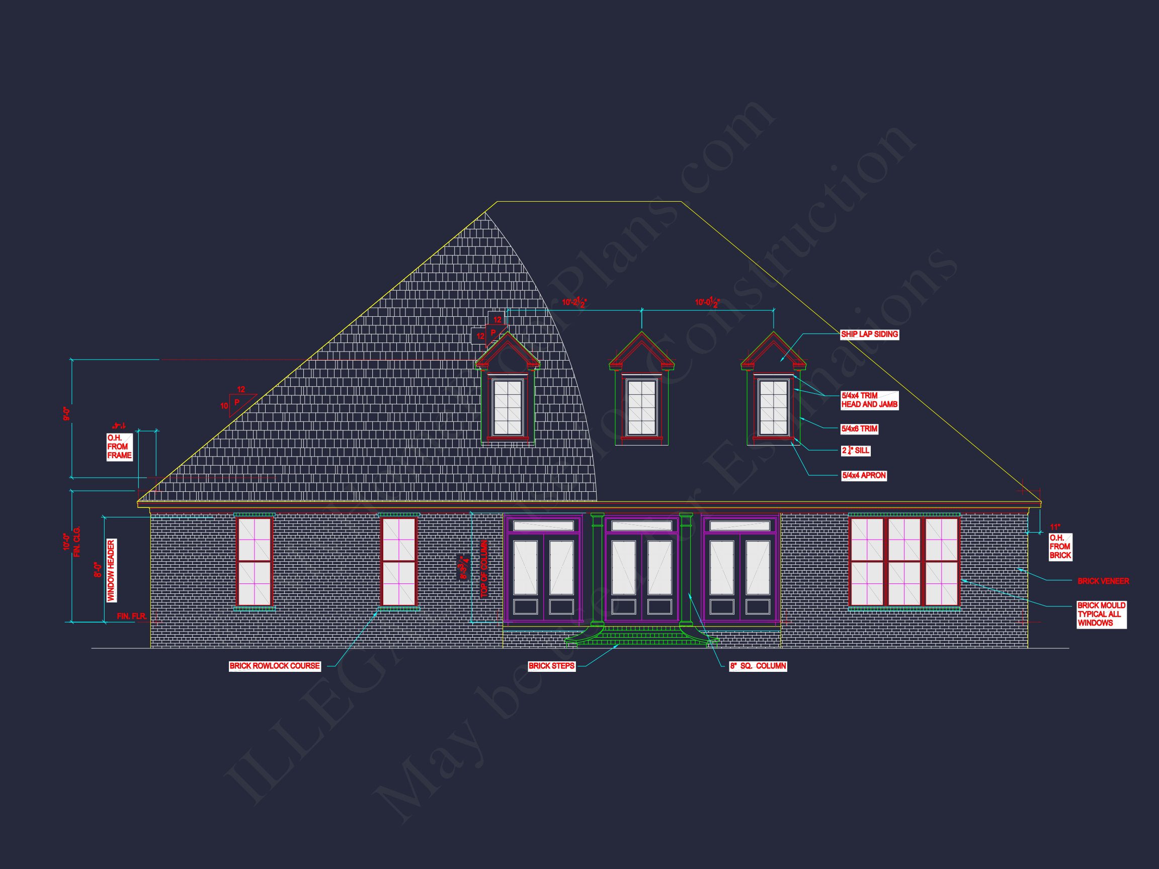 Beautiful house Plan with 2 Floors,CAD Blueprints & Designs