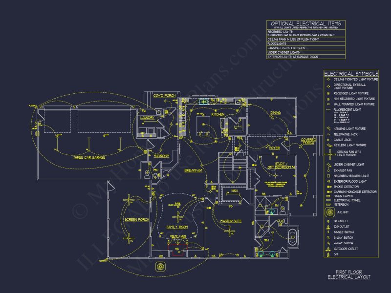 Beautiful house Plan with 2-Story Floor Plan & CAD Designs