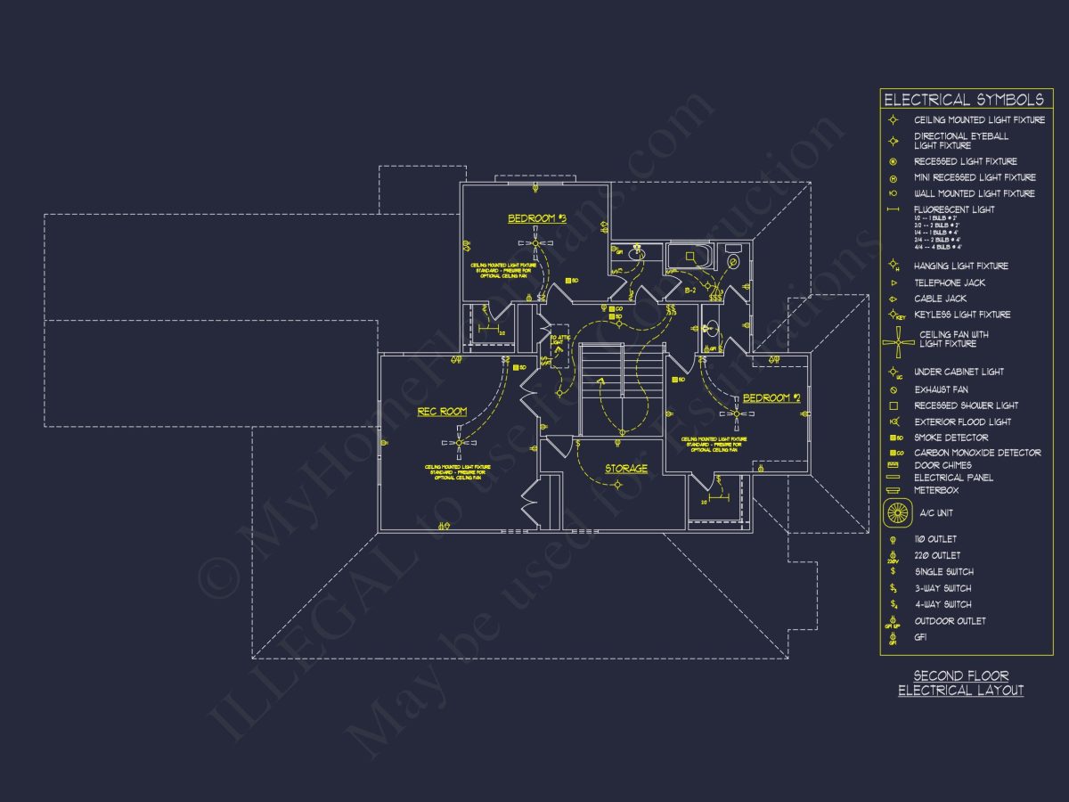 Beautiful house Plan with 2-Story Floor Plan & CAD Designs