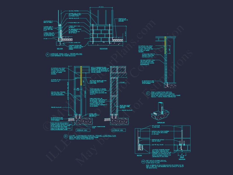 Beautiful house Plan with 2-Story Floor Plan & CAD Designs