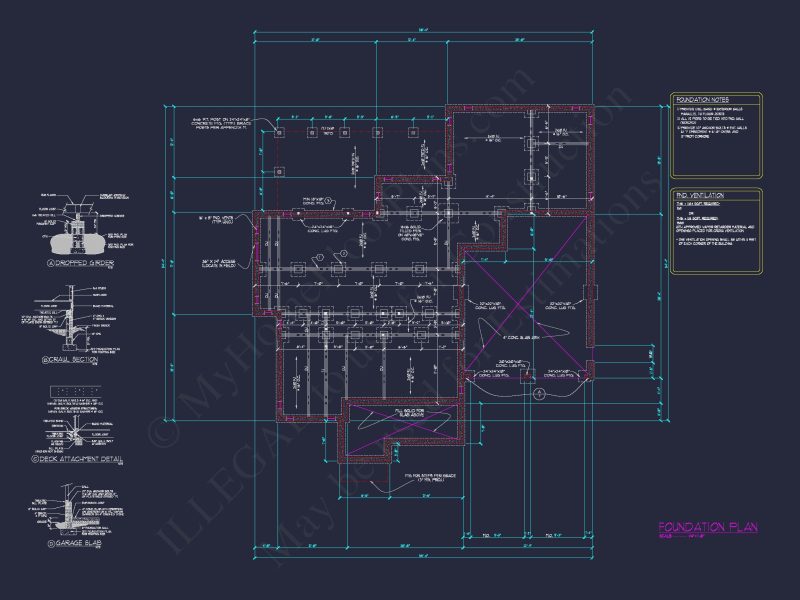 Beautiful house Plan with 2.5 Floors, CAD Designs & Blueprint