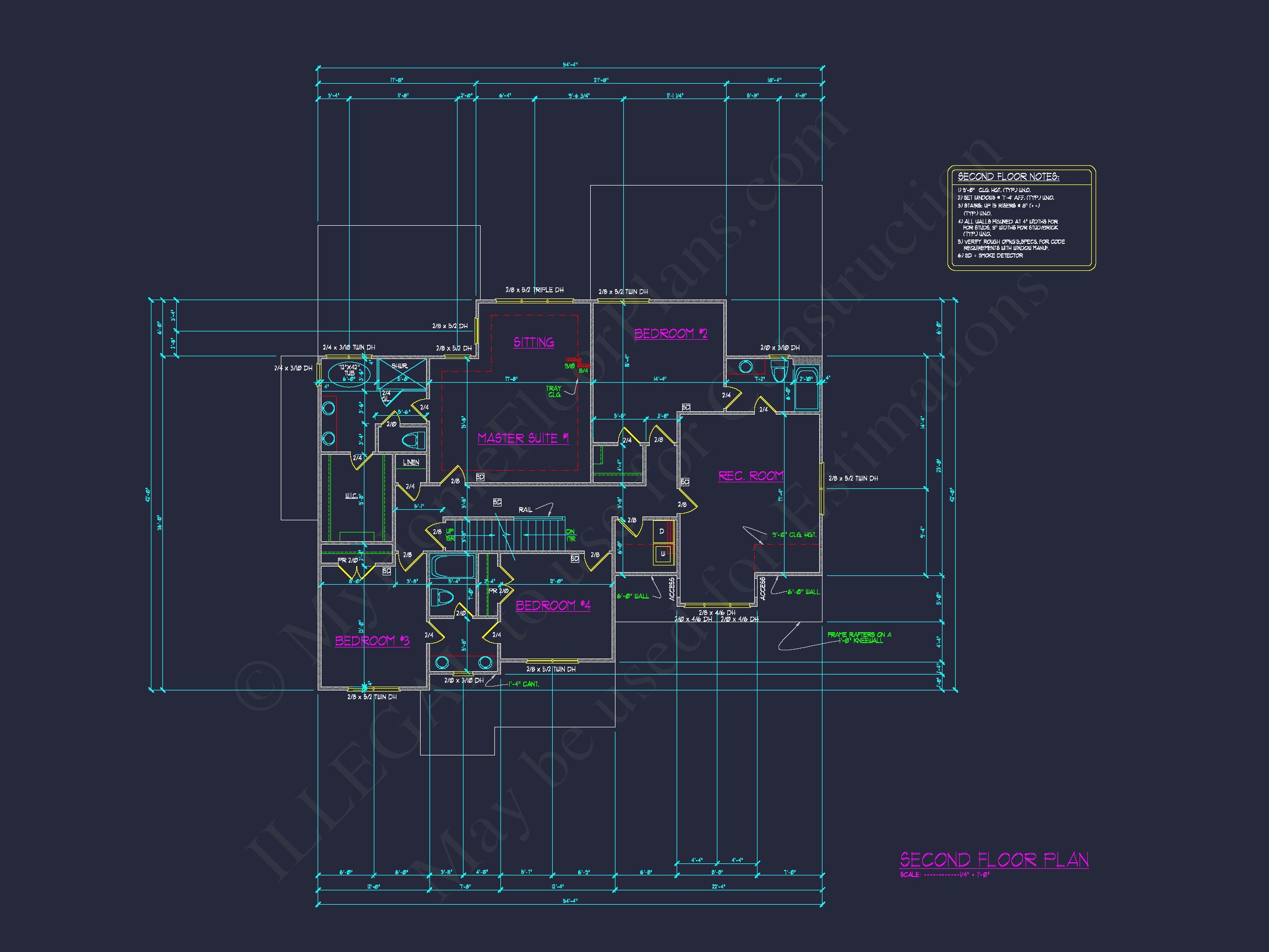 Beautiful house Plan with 2.5 Floors,CAD Designs & Blueprint