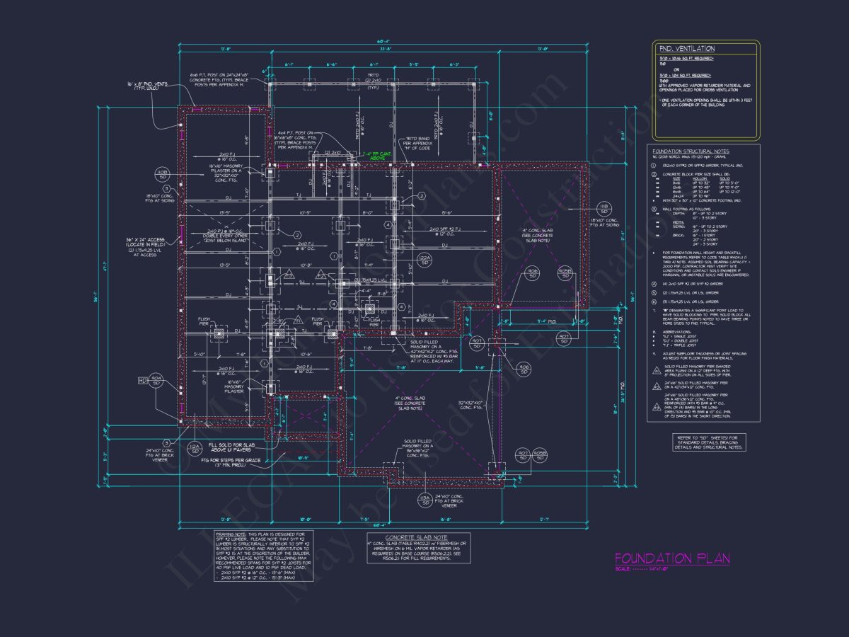 Beautiful house Plan with 4 Bedrooms, CAD Blueprints & Designs