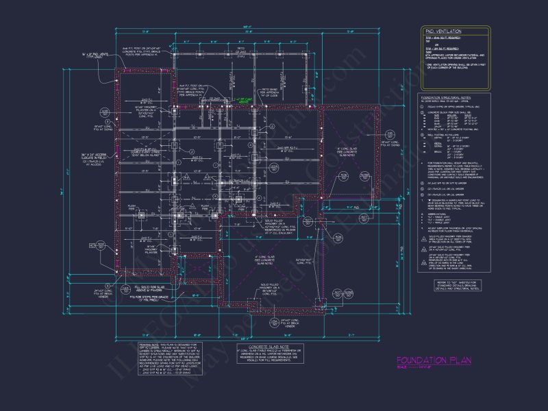 Beautiful house Plan with 4 Bedrooms, CAD Blueprints & Designs