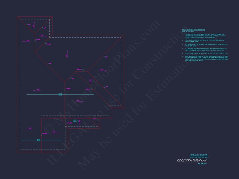 Beautiful house Plan with 4 Bedrooms, CAD Designs & Blueprint