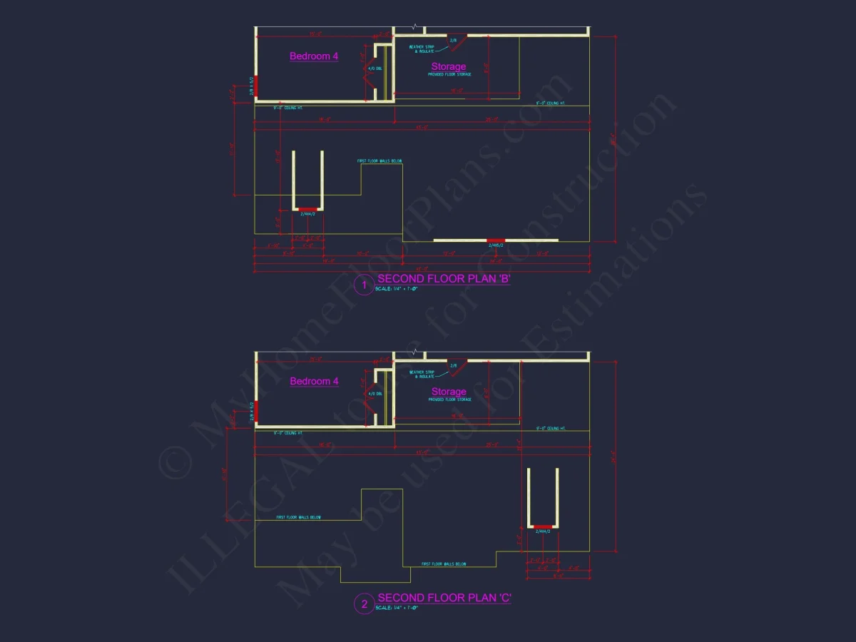 Beautiful house Plan with Architectural Design Blueprints