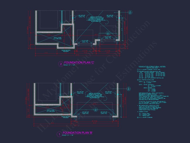 Beautiful house Plan with Architectural Design Blueprints