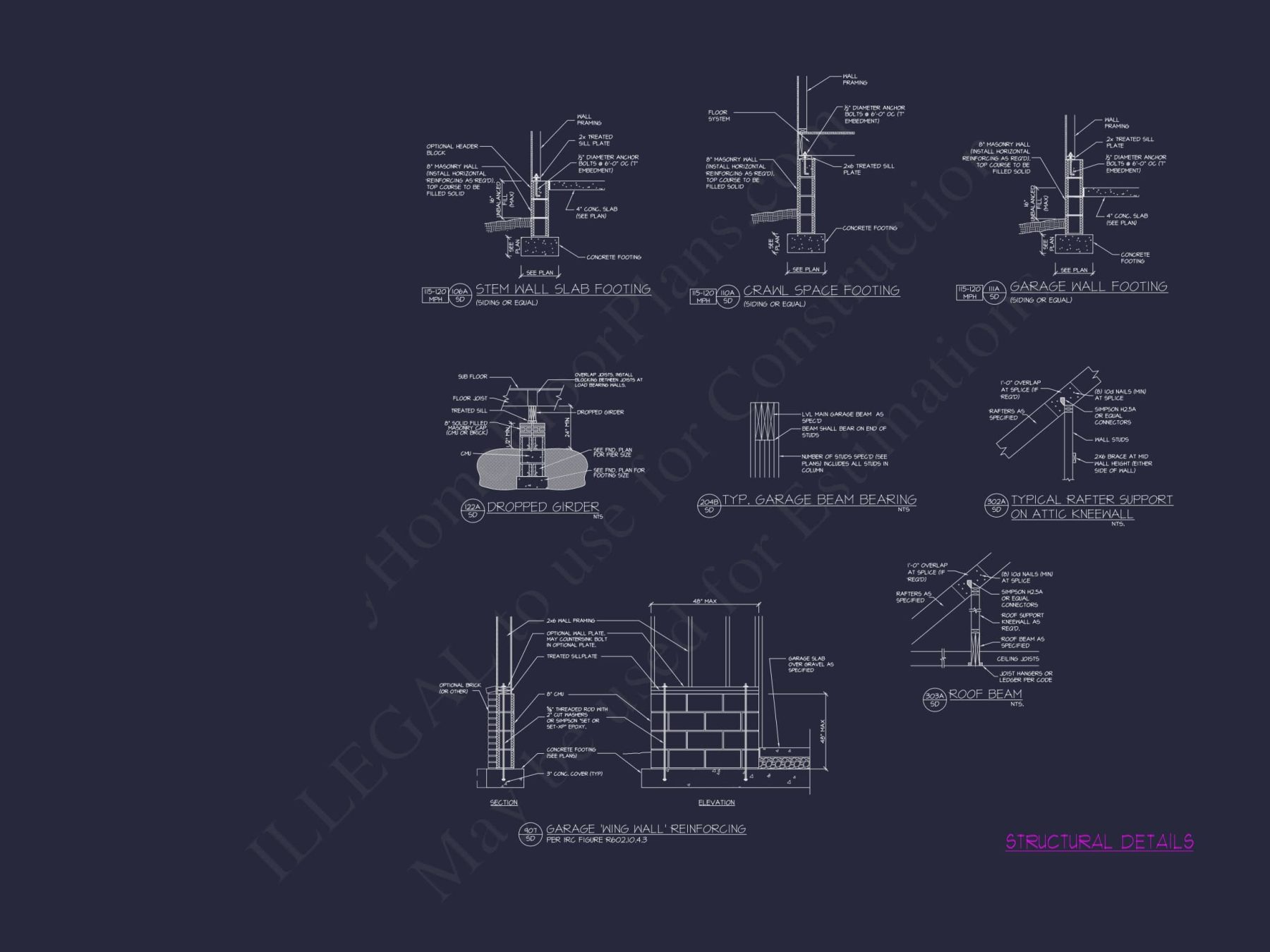 Beautiful house Plan with Detailed Blueprint & CAD Designs