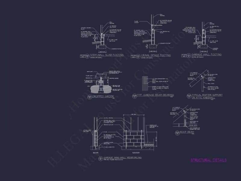 Beautiful house Plan with Detailed Blueprint & CAD Designs
