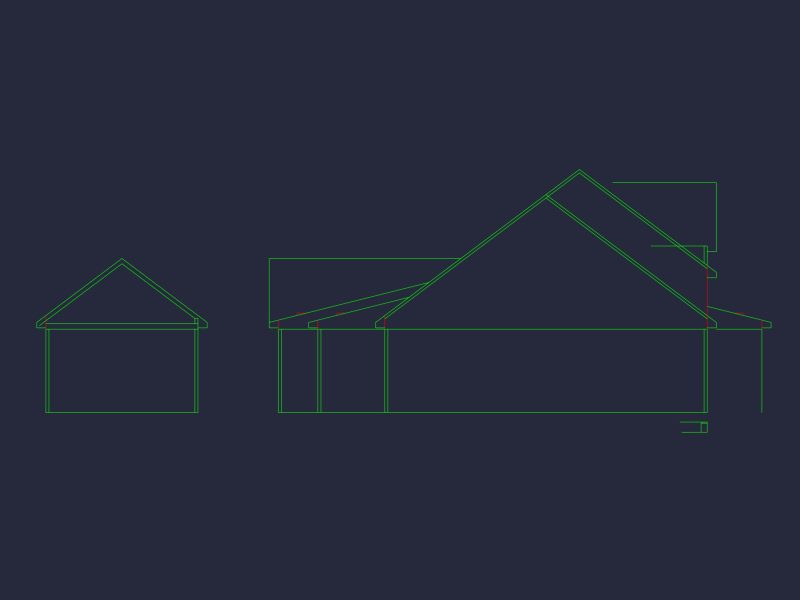 Beautiful house Plan with Detailed CAD Blueprints & Floor Designs
