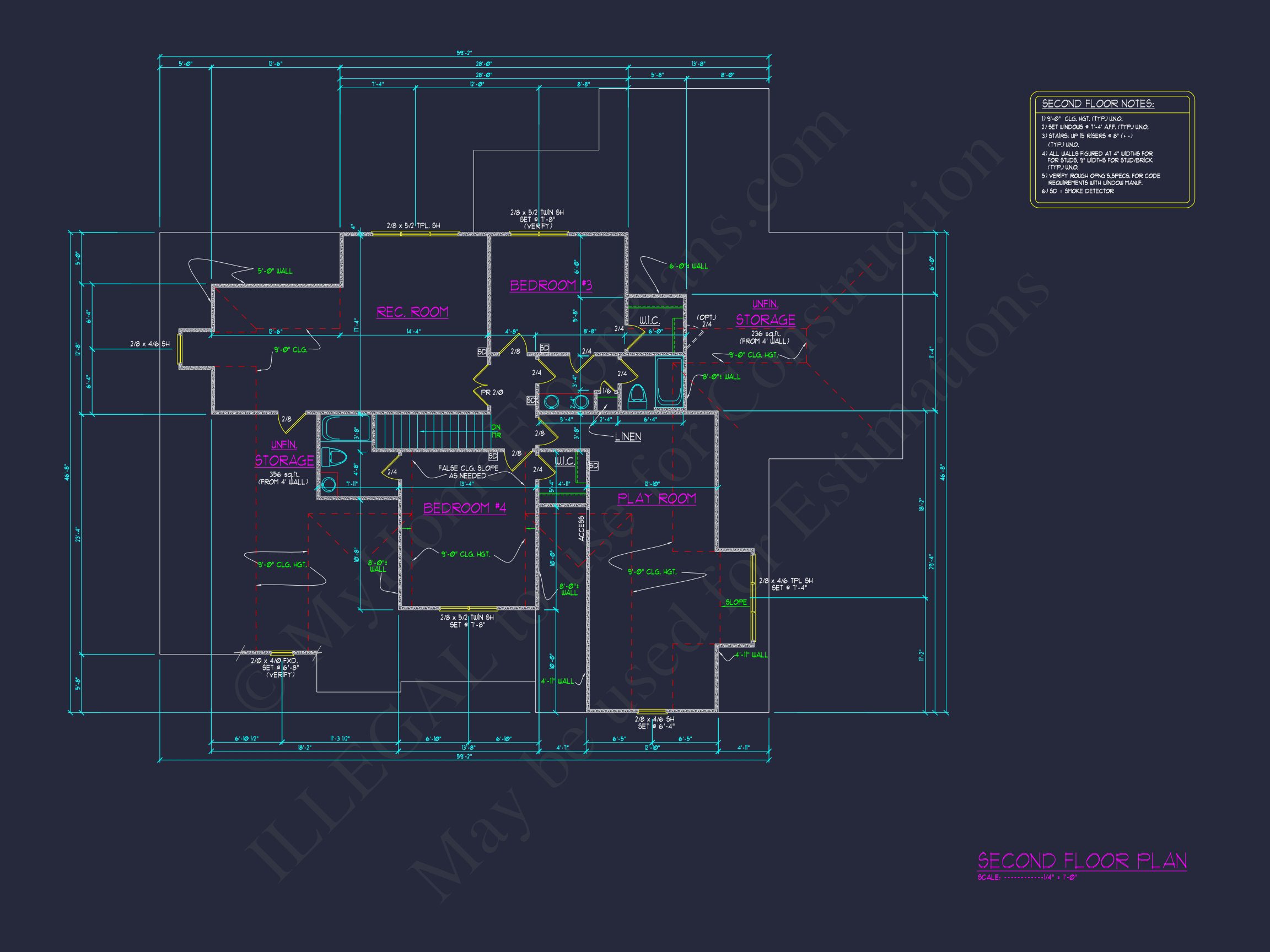 Beautiful Home Plan with Detailed Floor Plan and CAD Designs