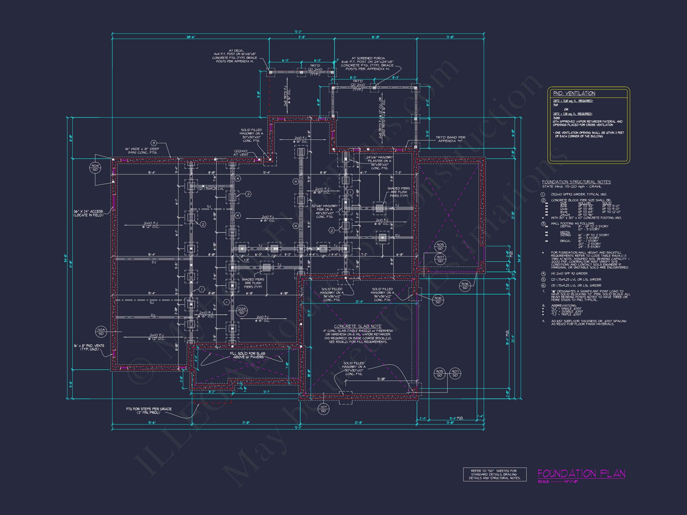 Beautiful Home Plan with Detailed Floor Plan and CAD Designs